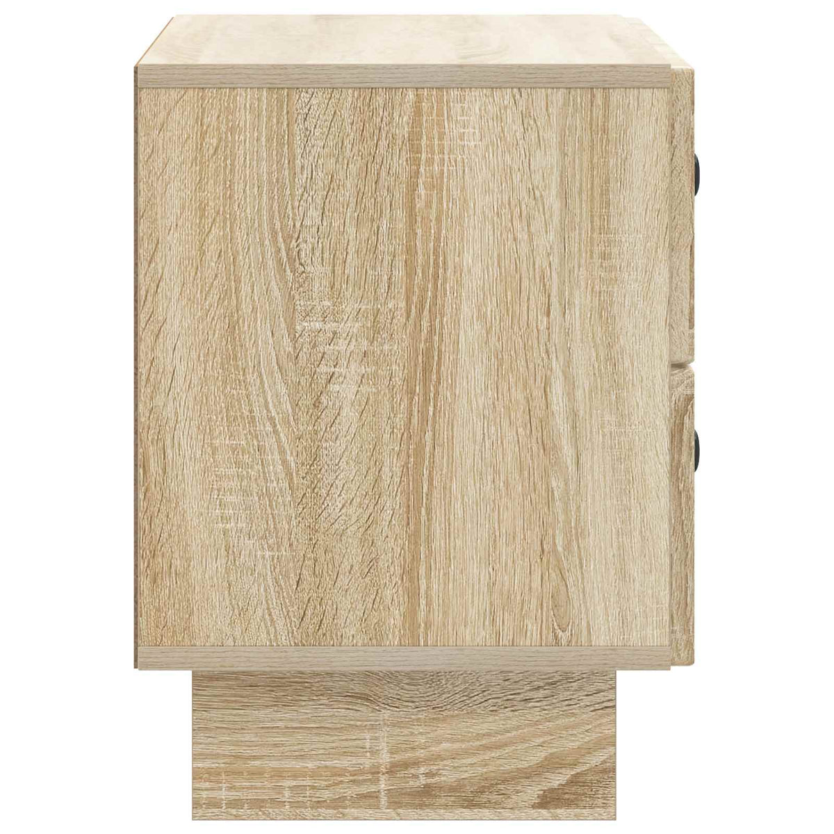 vidaXL Bedside Cabinet Sonoma Oak 62 x 34.5 x 47.5 cm Engineered Wood