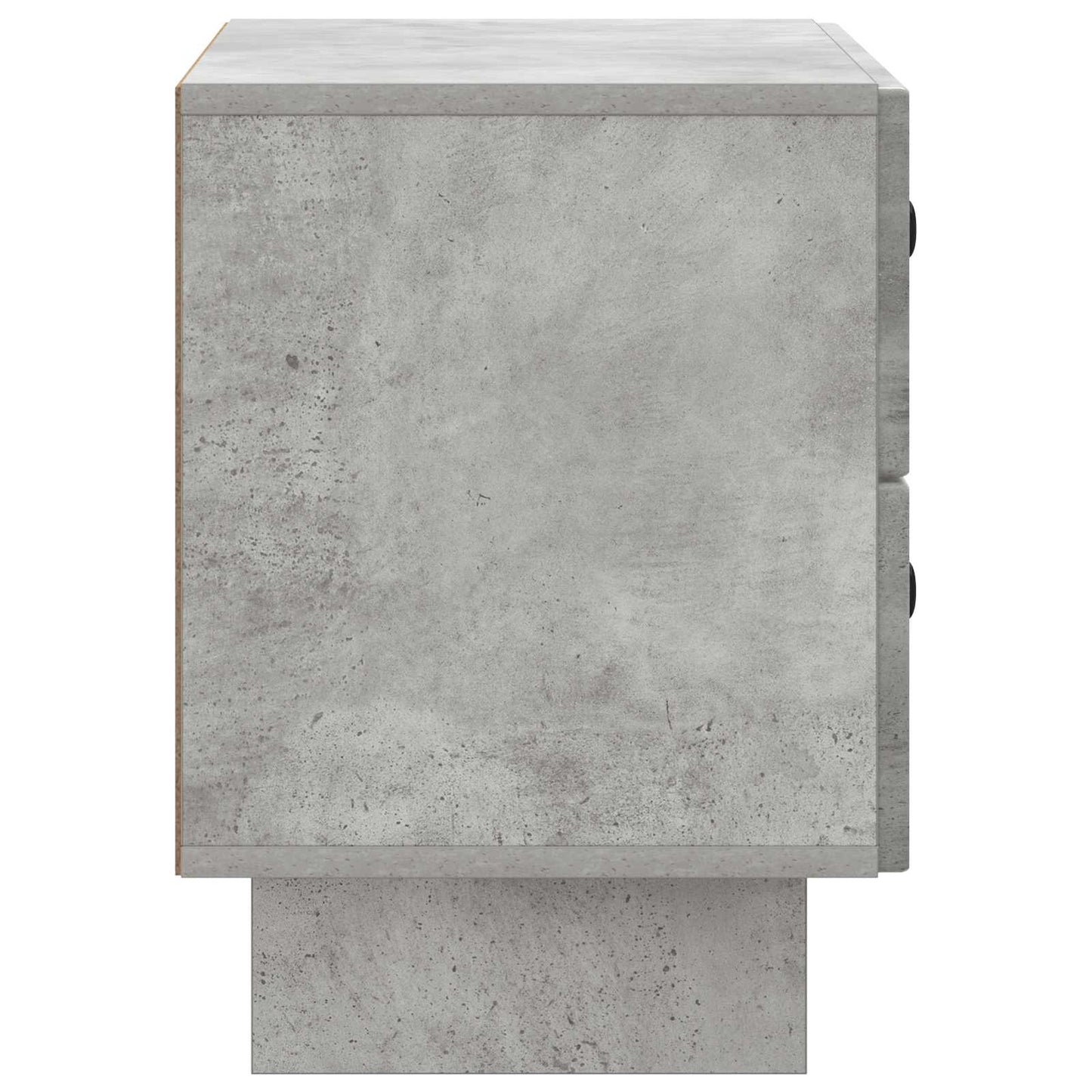 vidaXL Bedside Cabinet with Drawer Concrete Grey 62 x 34.5 x 47.5 cm