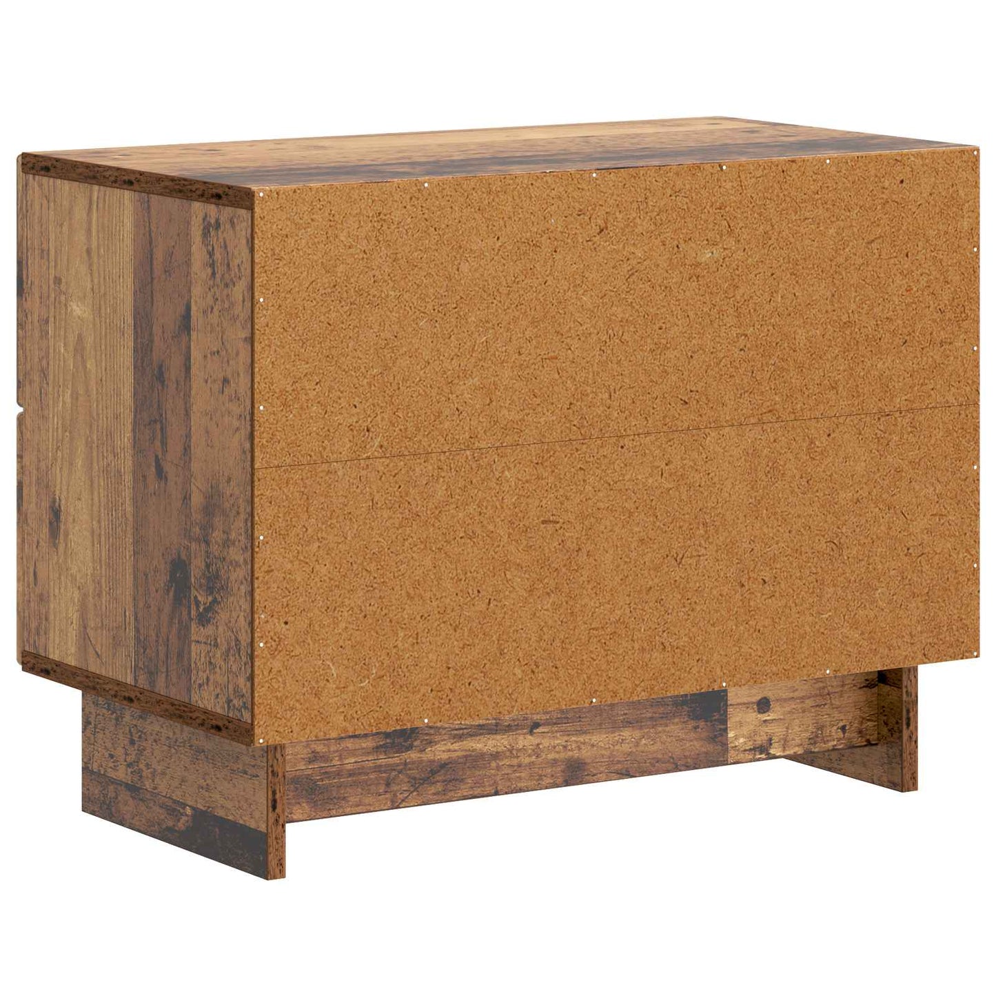 vidaXL Bedside Cabinet Old Wood 62 x 34.5 x 47.5 cm Engineered Wood