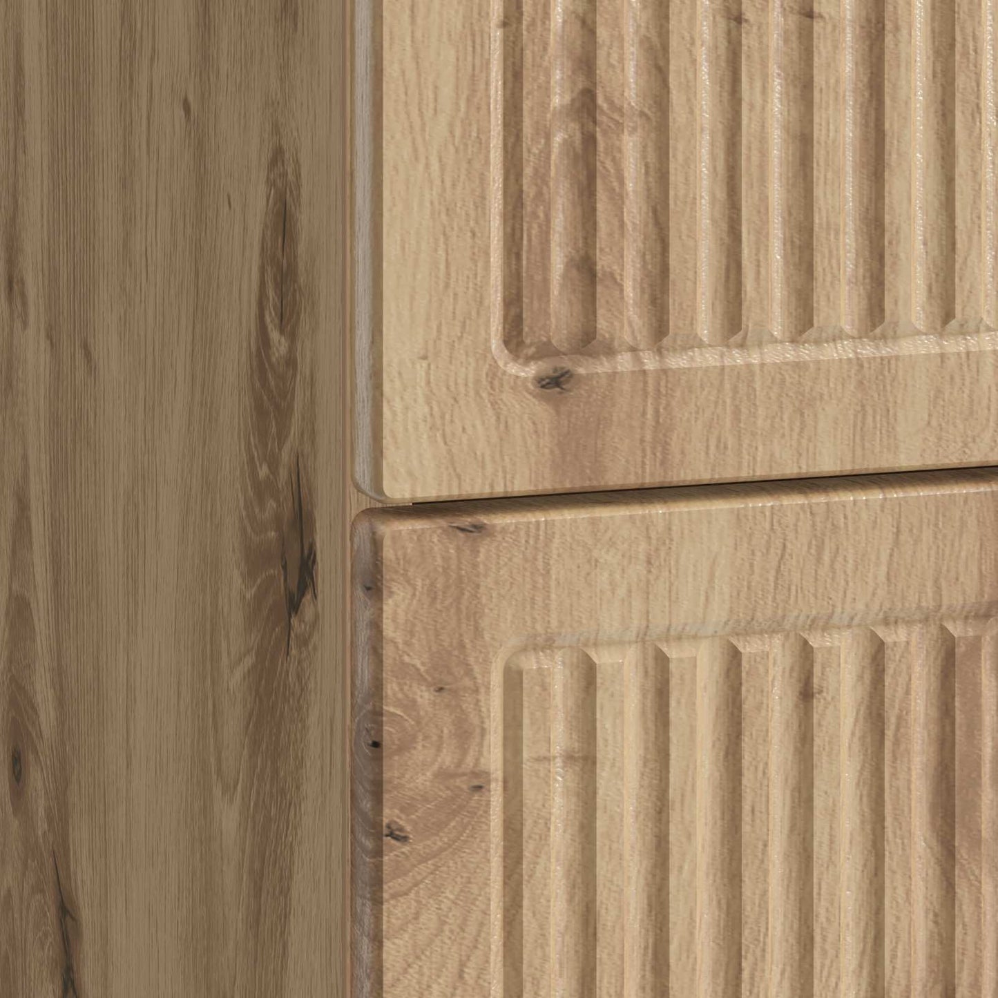 vidaXL Bedside Cabinet Artisan Oak 62 x 34.5 x 47.5 cm Engineered Wood