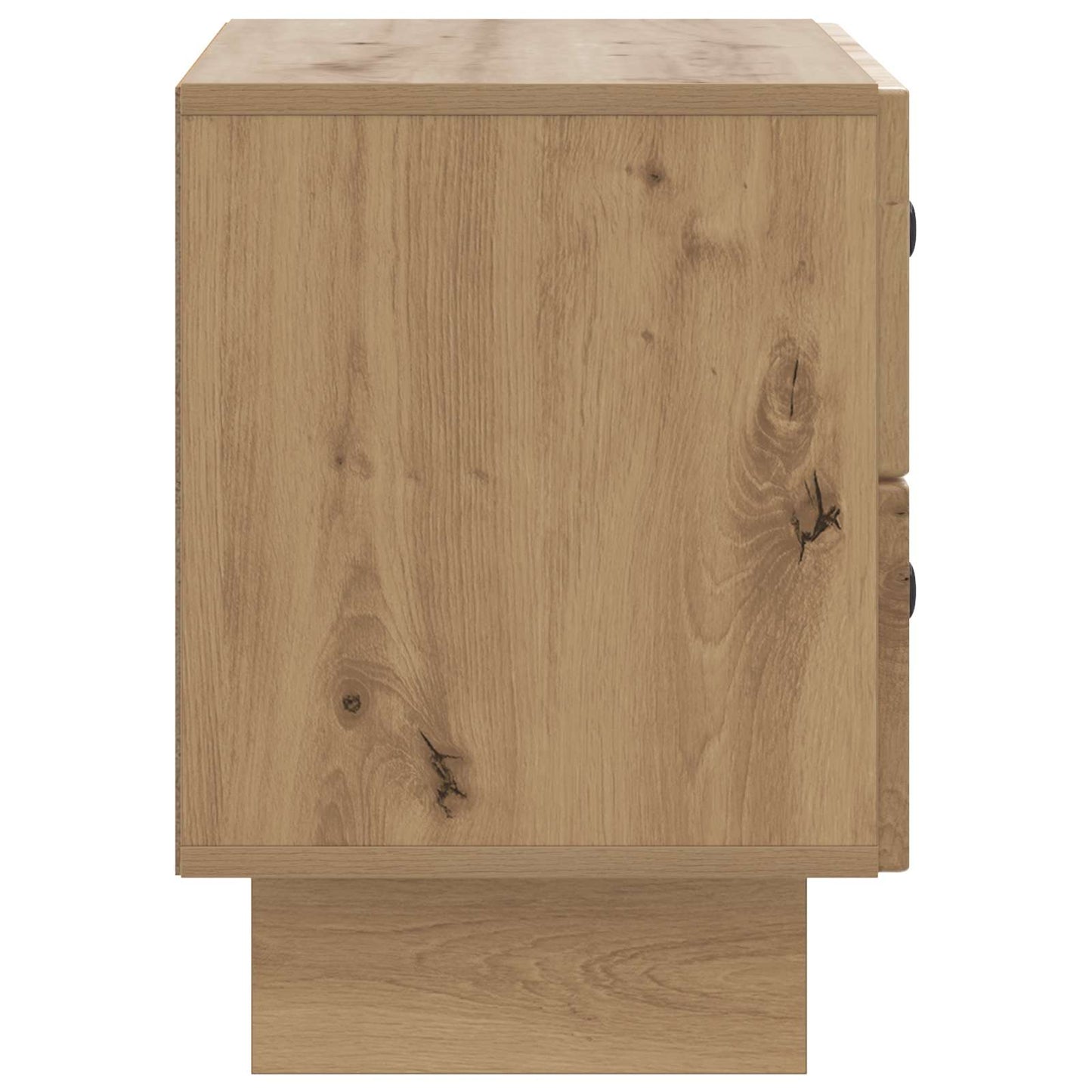 vidaXL Bedside Cabinet Artisan Oak 62 x 34.5 x 47.5 cm Engineered Wood