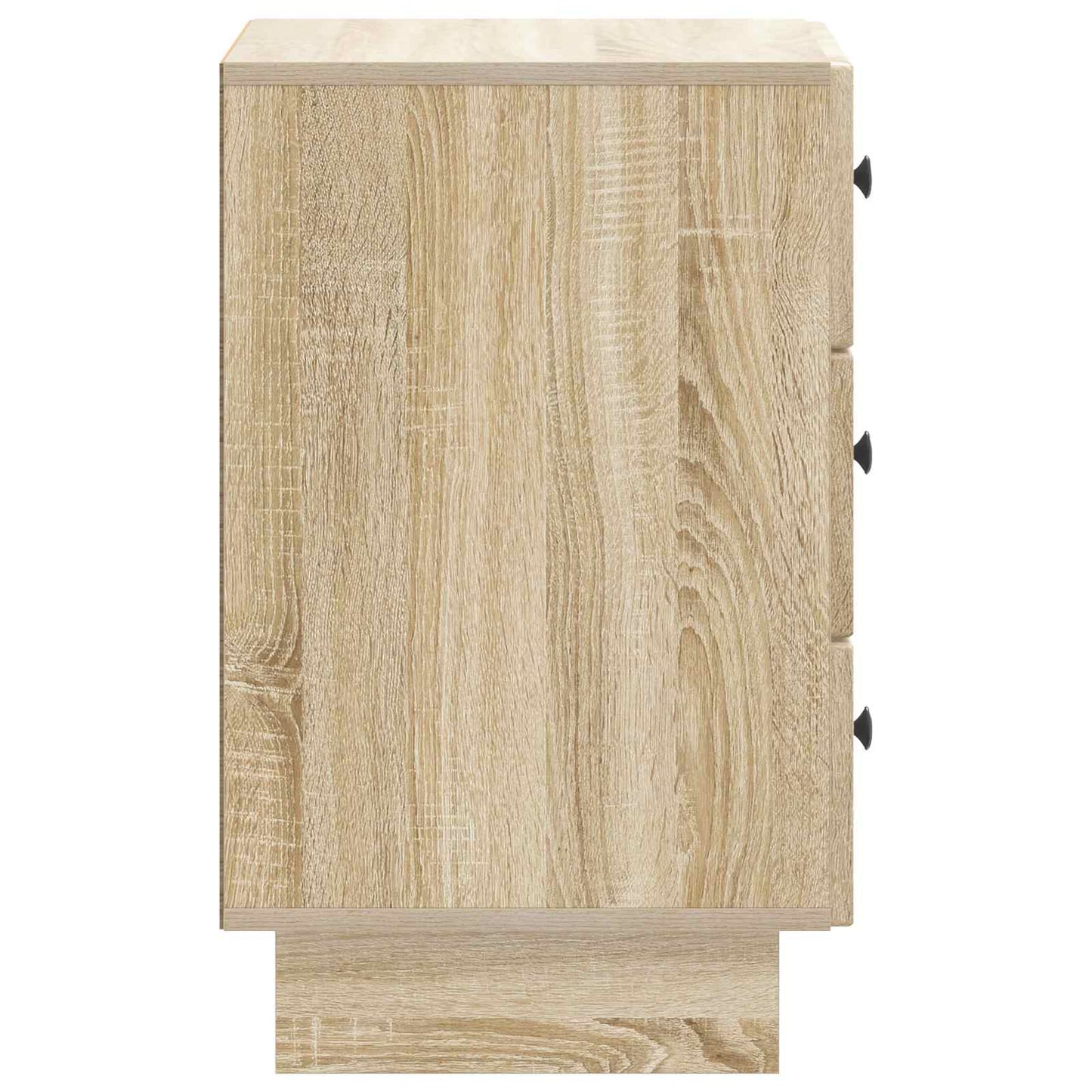 vidaXL Bedside Cabinet Sonoma Oak 43 x 41 x 66.5 cm Engineered Wood