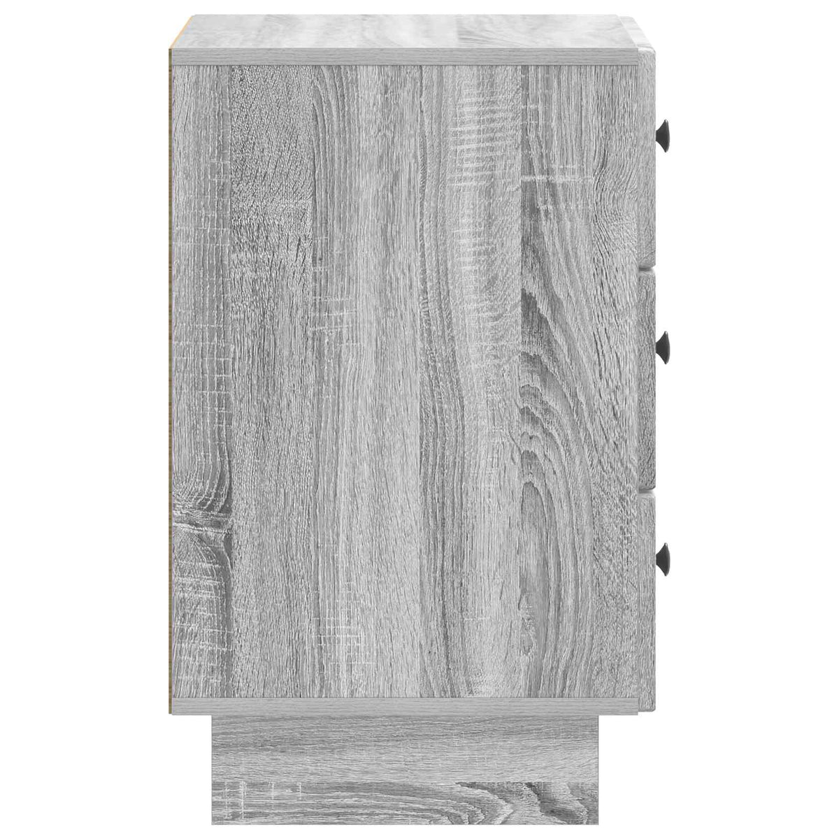 vidaXL Bedside Cabinet Grey Sonoma 43 x 41 x 66.5 cm Engineered Wood