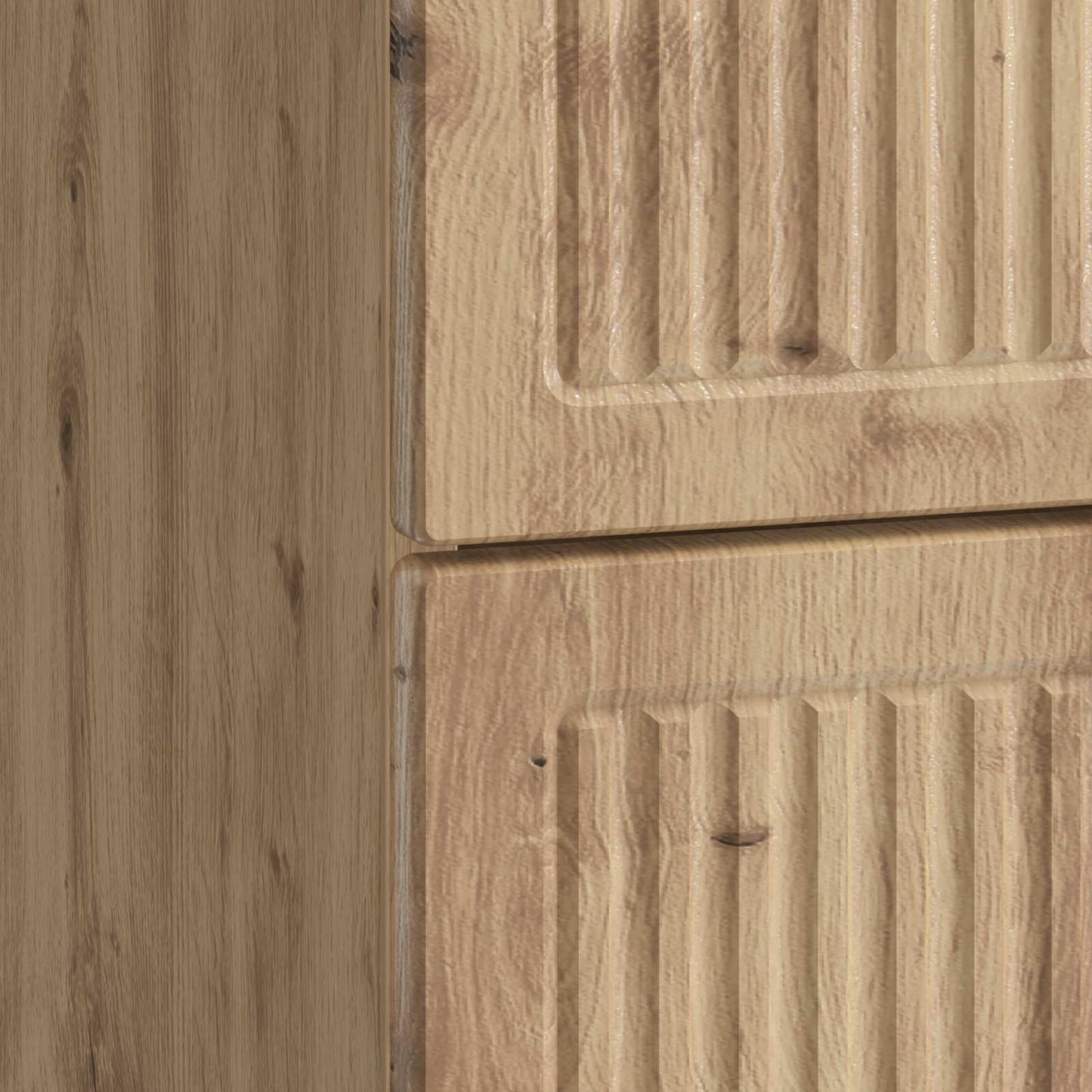vidaXL Bedside Cabinet Artisan Oak 43 x 41 x 66.5 cm Engineered Wood