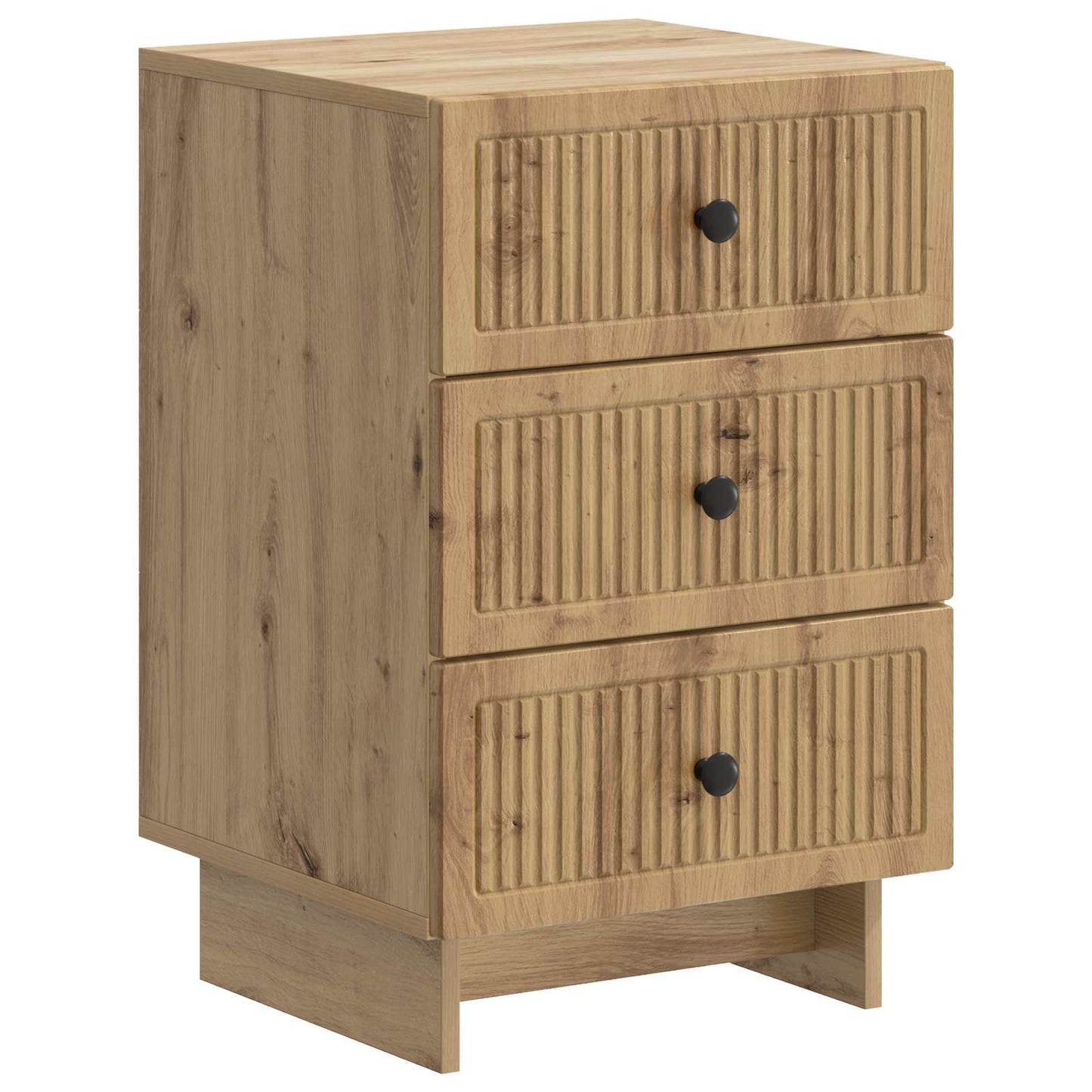 vidaXL Bedside Cabinet Artisan Oak 43 x 41 x 66.5 cm Engineered Wood