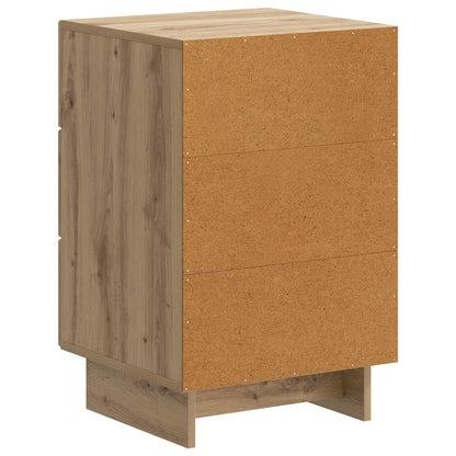 vidaXL Bedside Cabinet Artisan Oak 43 x 41 x 66.5 cm Engineered Wood