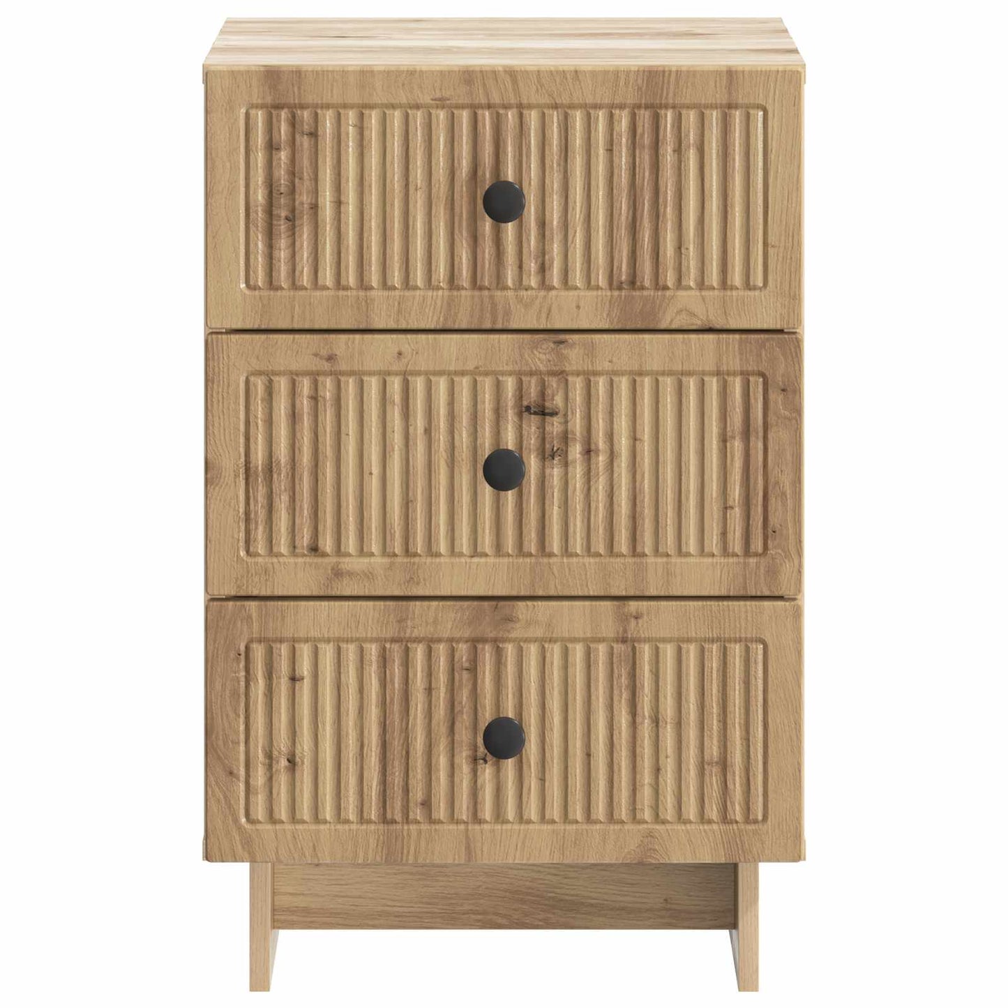 vidaXL Bedside Cabinet Artisan Oak 43 x 41 x 66.5 cm Engineered Wood