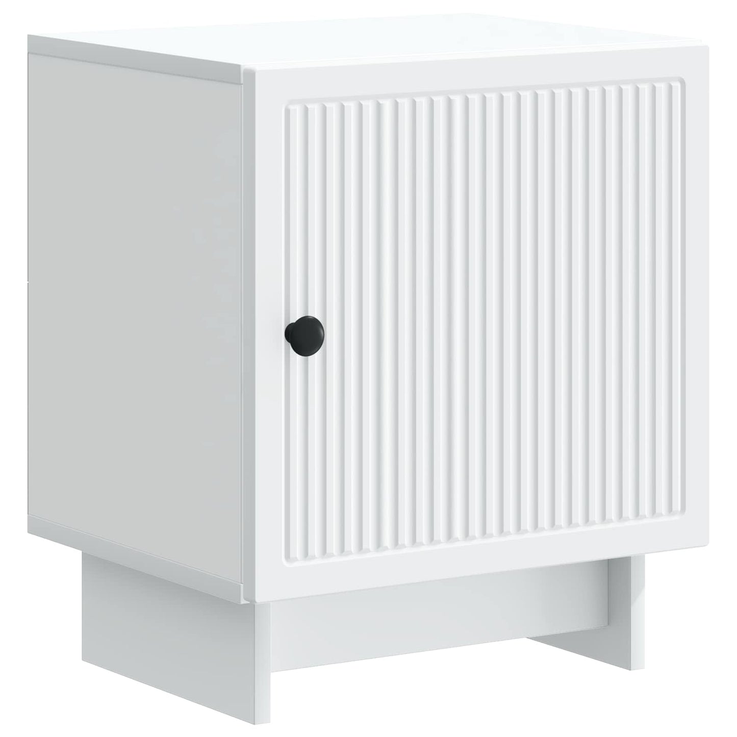vidaXL Bedside Cabinet 2 pcs White 43 x 34.5 x 50 cm Engineered Wood