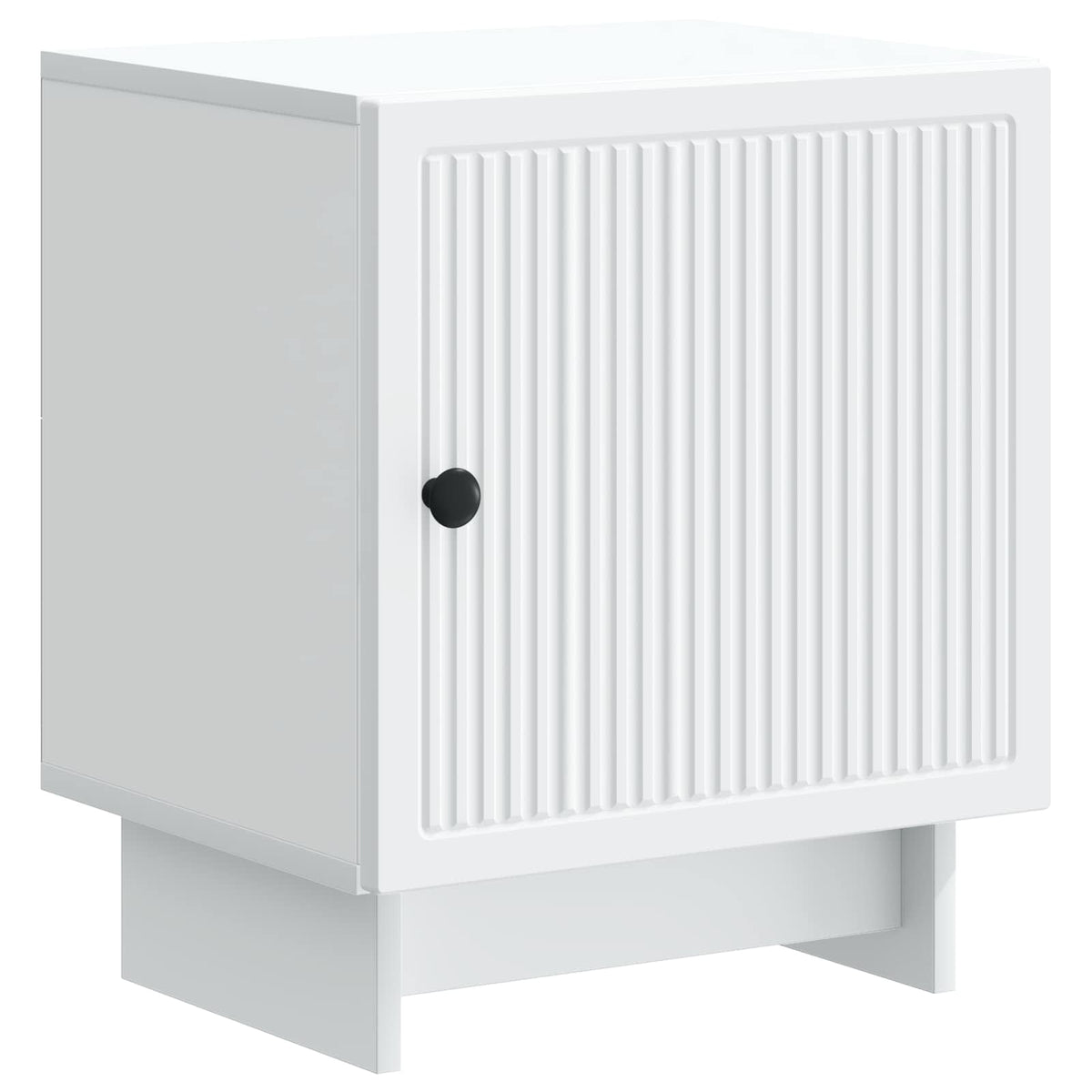 vidaXL Bedside Cabinet 2 pcs White 43 x 34.5 x 50 cm Engineered Wood
