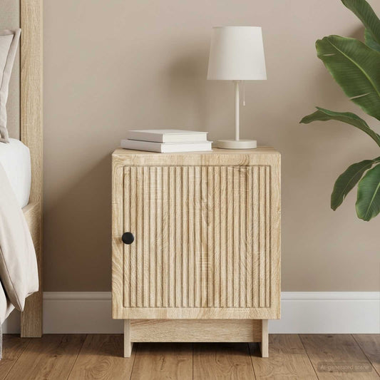 vidaXL Bedside Cabinet Sonoma Oak 43 x 34.5 x 50 cm Engineered Wood