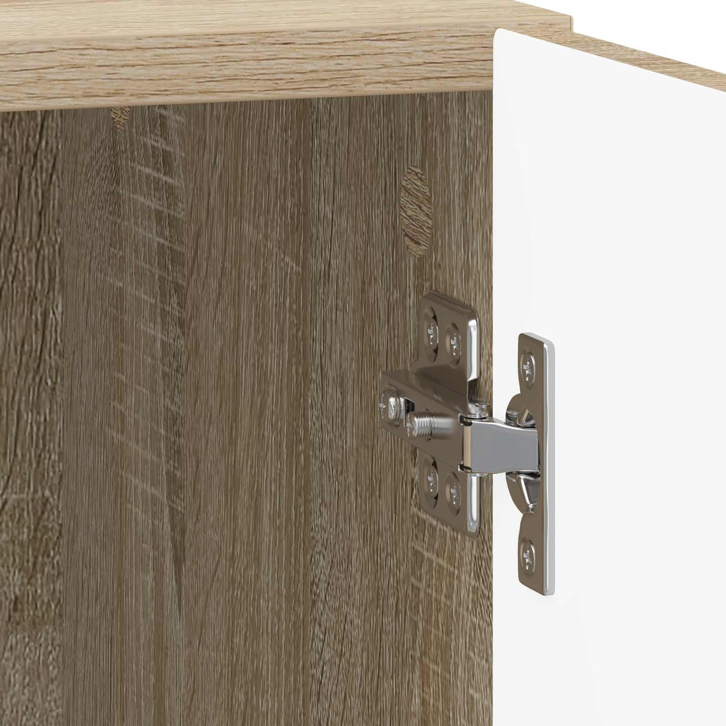 vidaXL Bedside Cabinet 2 pcs Sonoma Oak 43 x 34.5 x 50 cm