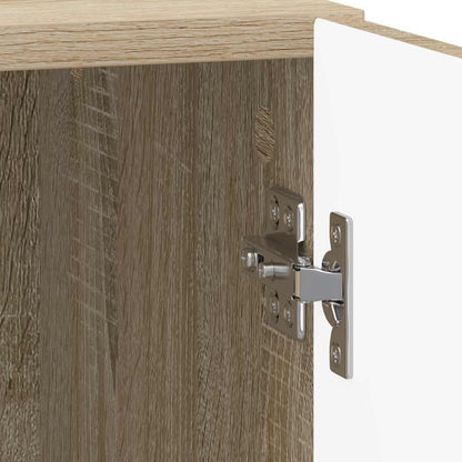 vidaXL Bedside Cabinet 2 pcs Sonoma Oak 43 x 34.5 x 50 cm