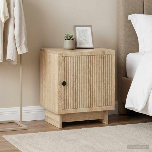 vidaXL Bedside Cabinet 2 pcs Sonoma Oak 43 x 34.5 x 50 cm