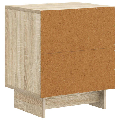 vidaXL Bedside Cabinet 2 pcs Sonoma Oak 43 x 34.5 x 50 cm
