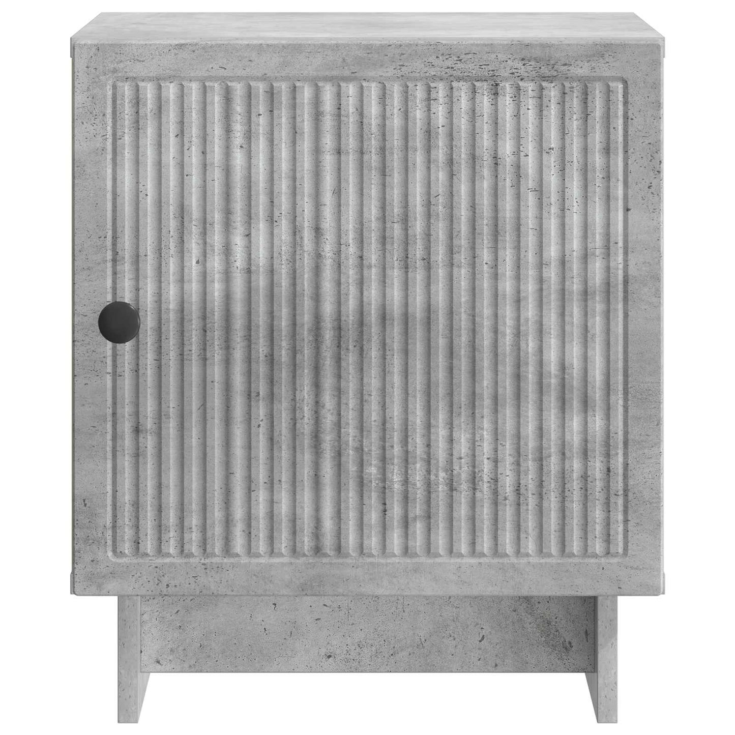 vidaXL Bedside Cabinet Concrete Grey 43 x 34.5 x 50 cm Engineered Wood