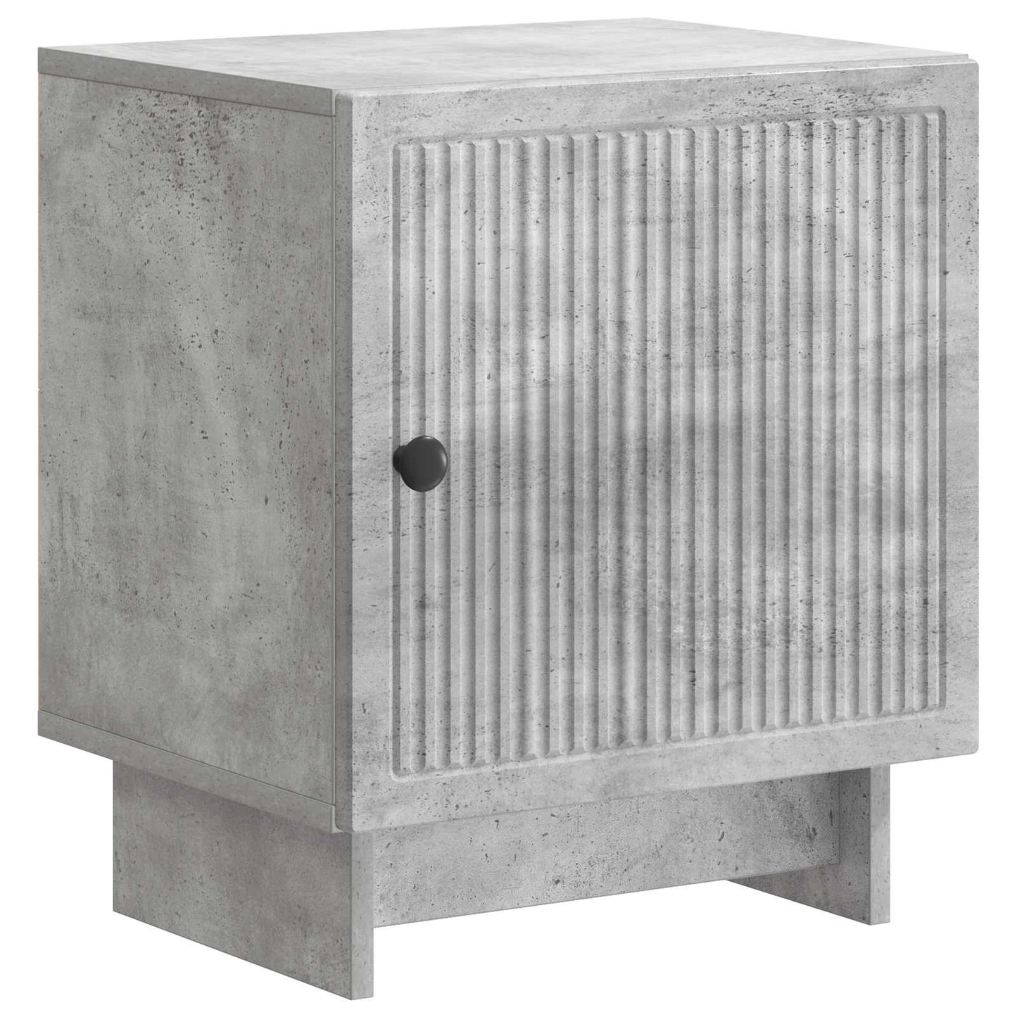 vidaXL Bedside Cabinet 2 pcs Concrete Grey 43 x 34.5 x 50 cm