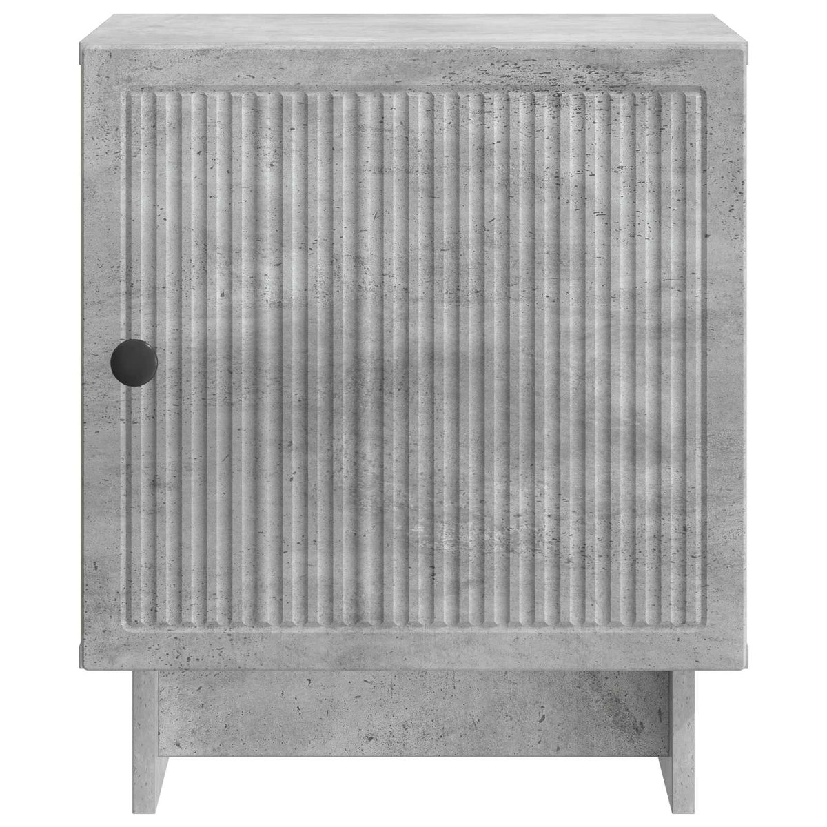 vidaXL Bedside Cabinet 2 pcs Concrete Grey 43 x 34.5 x 50 cm