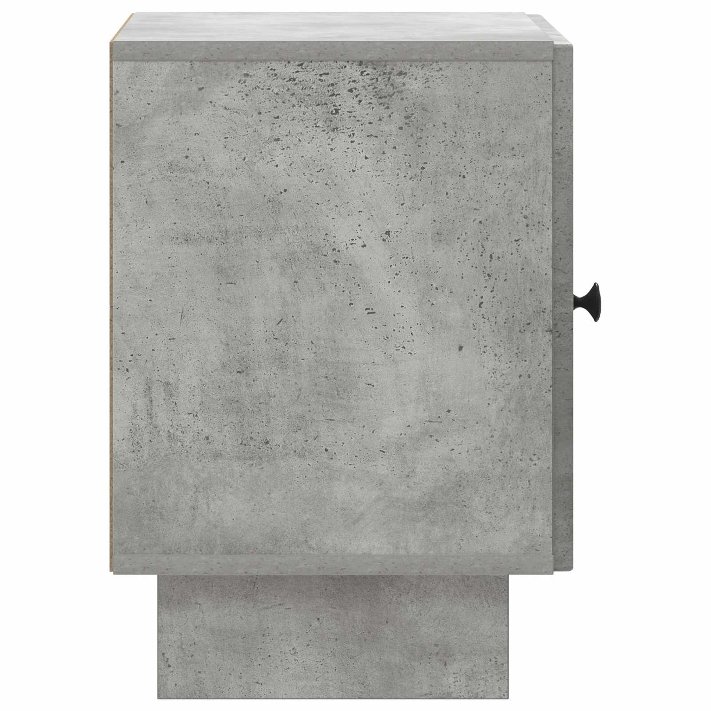 vidaXL Bedside Cabinet 2 pcs Concrete Grey 43 x 34.5 x 50 cm