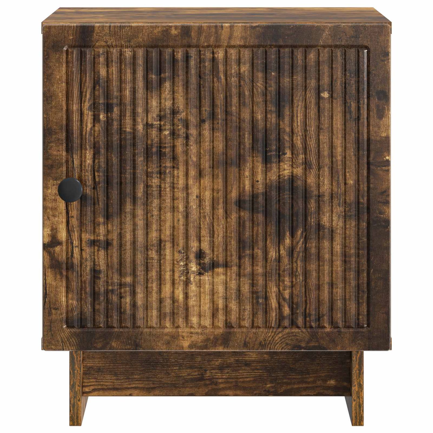 vidaXL Bedside Cabinet 2 pcs Smoked Oak 43 x 34.5 x 50 cm