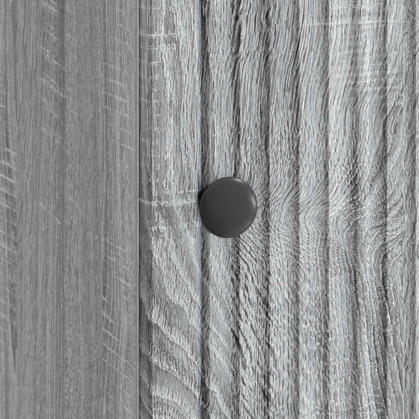 vidaXL Bedside Cabinet Grey Sonoma 43 x 34.5 x 50 cm Engineered Wood