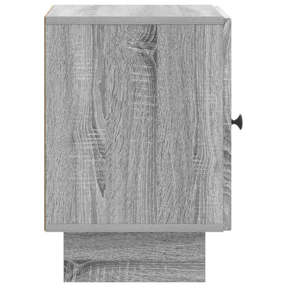 vidaXL Bedside Cabinet 2 pcs Grey Sonoma 43 x 34.5 x 50 cm