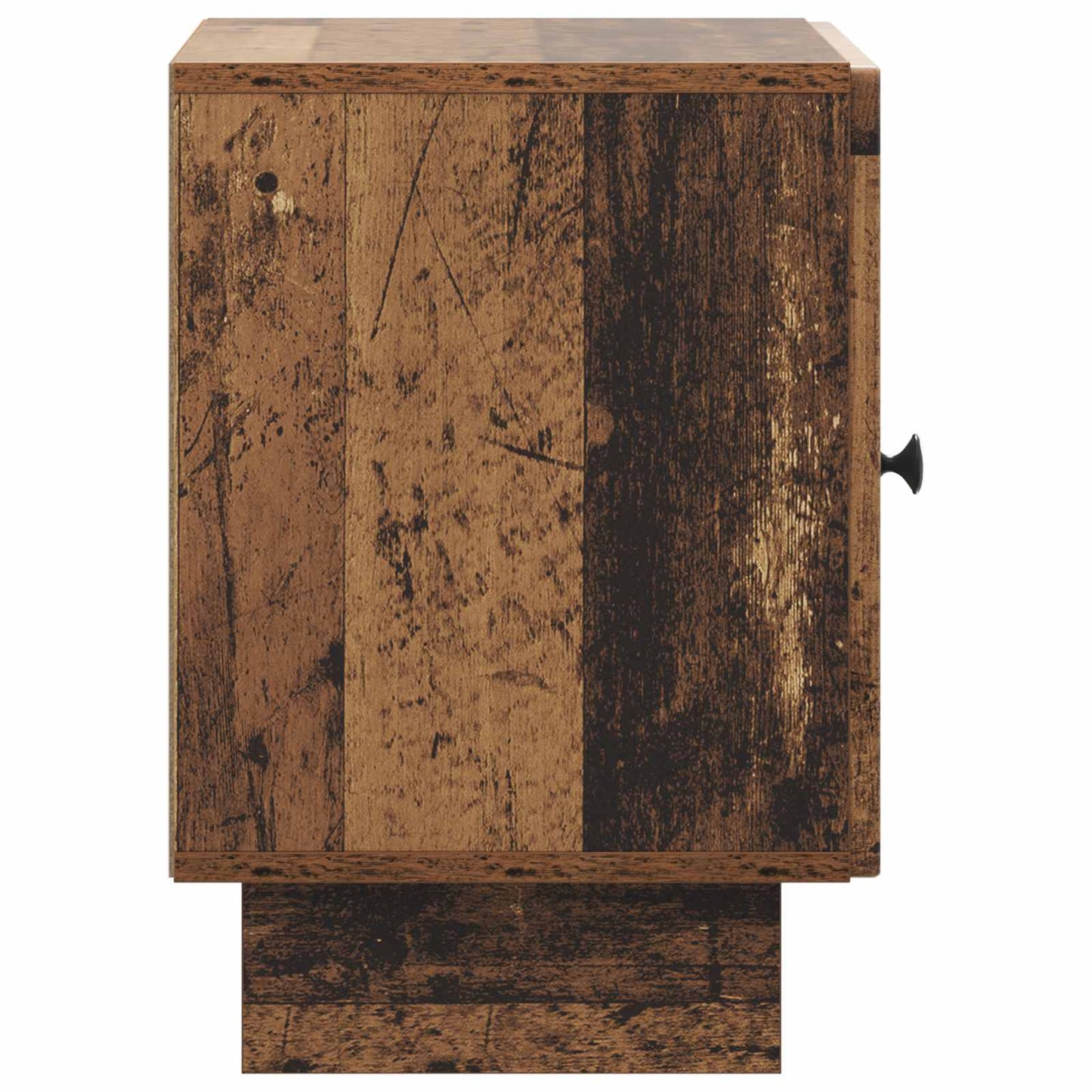 vidaXL Bedside Cabinet Old Wood 43 x 34.5 x 50 cm Engineered Wood