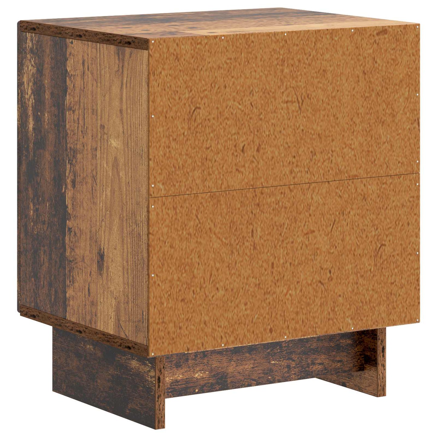 vidaXL Bedside Cabinet 2 pcs Old Wood 43 x 34.5 x 50 cm