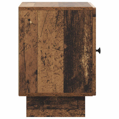 vidaXL Bedside Cabinet 2 pcs Old Wood 43 x 34.5 x 50 cm