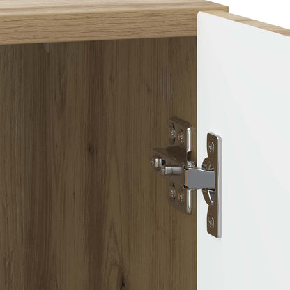 vidaXL Bedside Cabinet Artisan Oak 43 x 34.5 x 50 cm Engineered Wood