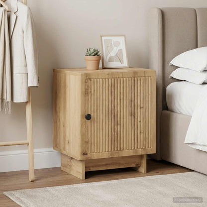vidaXL Bedside Cabinet 2 pcs Artisan Oak 43 x 34.5 x 50 cm
