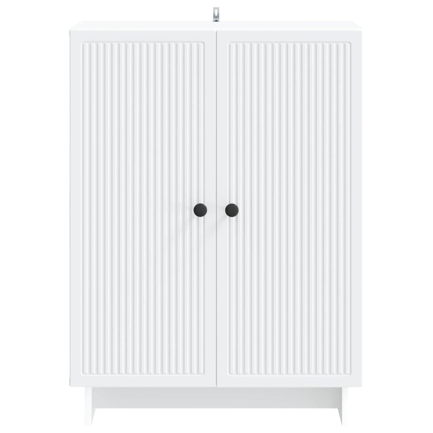 vidaXL Sideboard White 66 x 34.5 x 90 cm Engineered Wood