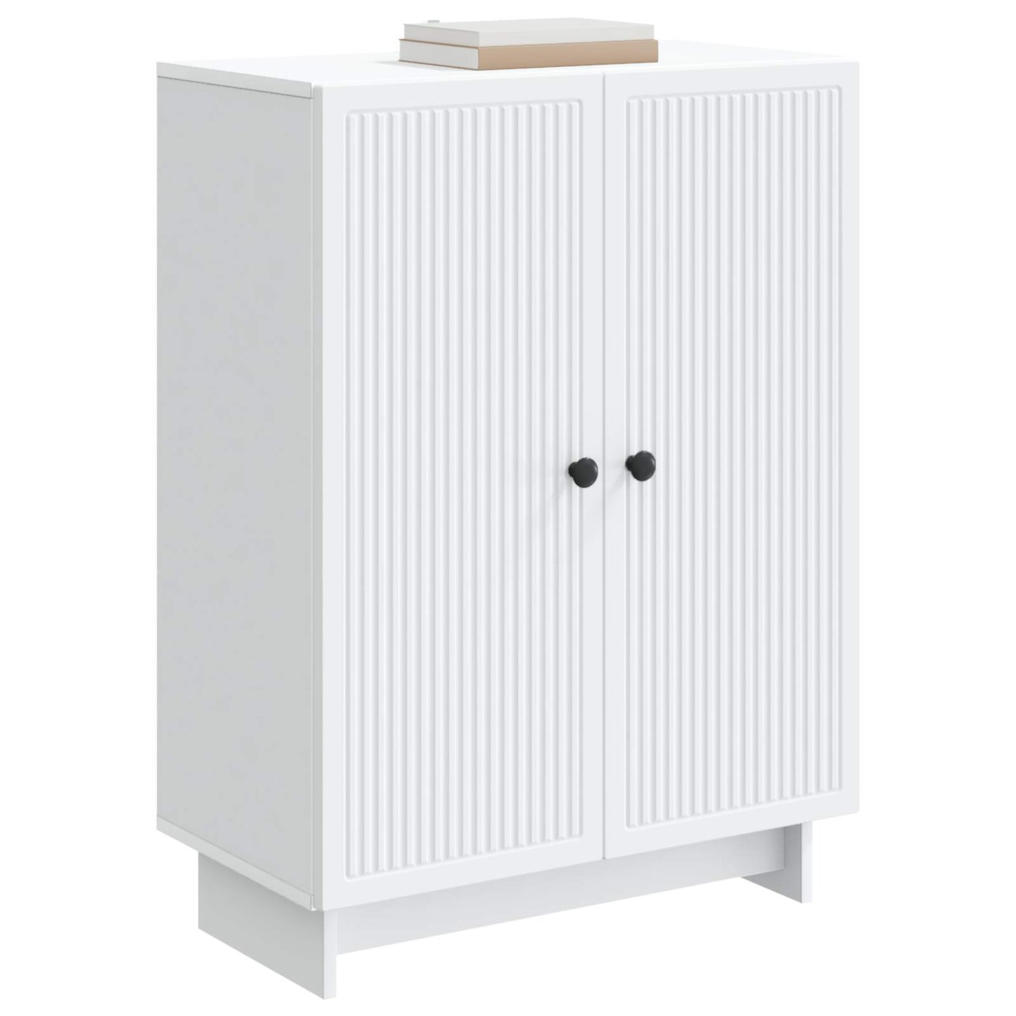 vidaXL Sideboard White 66 x 34.5 x 90 cm Engineered Wood