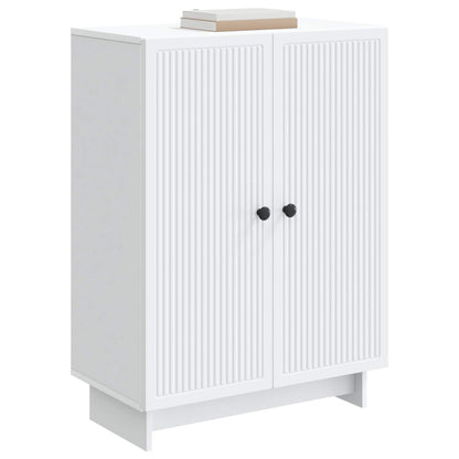 vidaXL Sideboard White 66 x 34.5 x 90 cm Engineered Wood