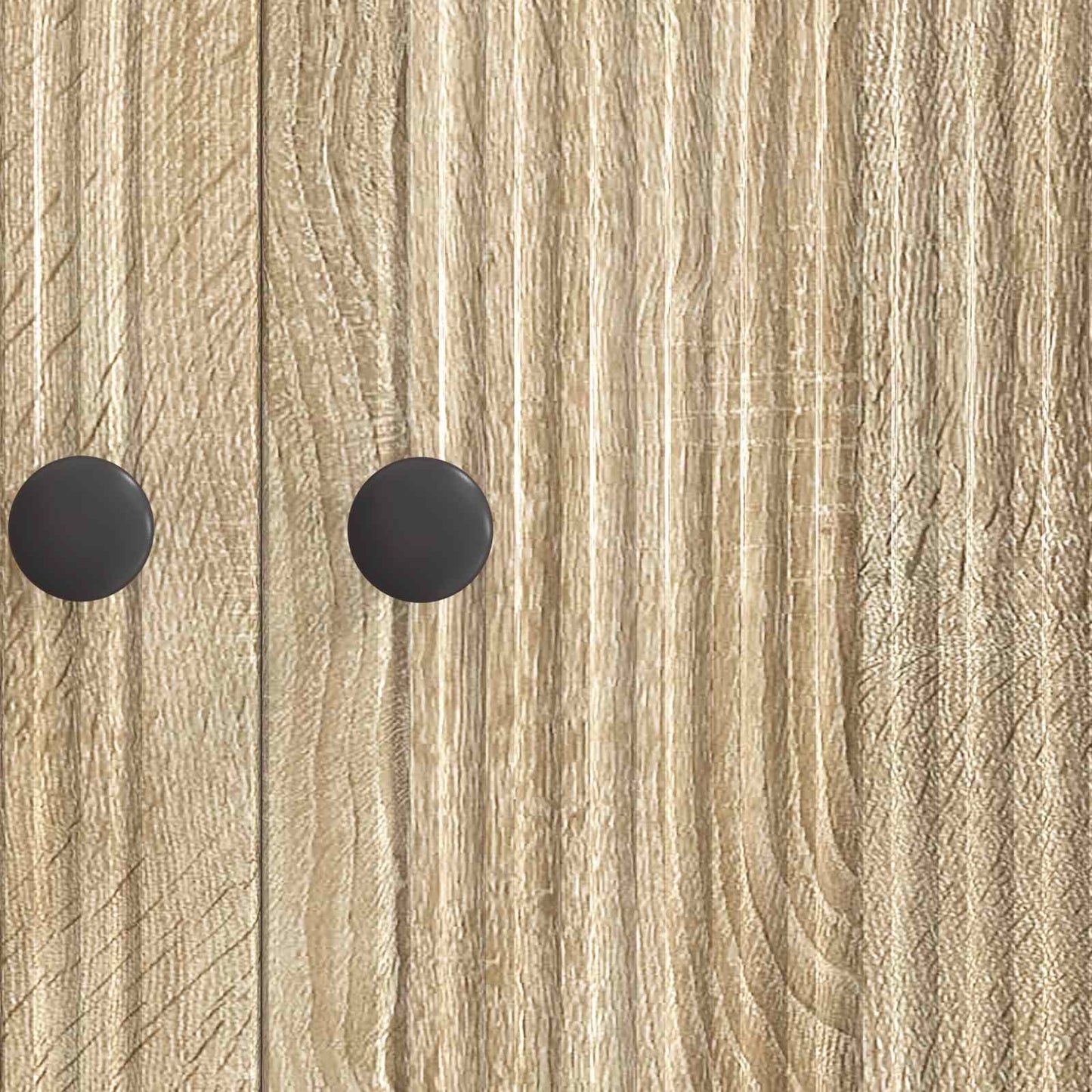 vidaXL Sideboard Sonoma Oak 66 x 34.5 x 90 cm Engineered Wood
