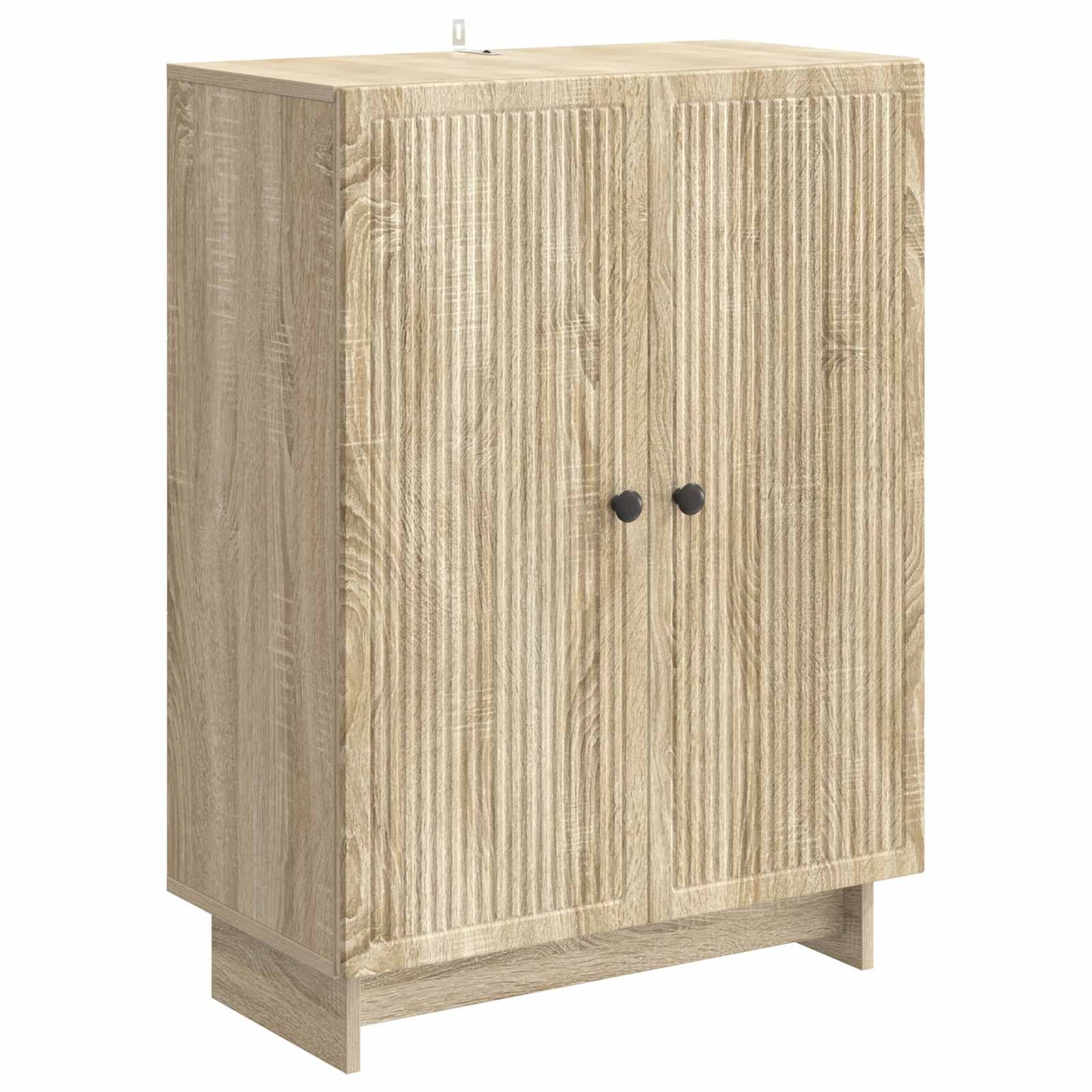 vidaXL Sideboard Sonoma Oak 66 x 34.5 x 90 cm Engineered Wood