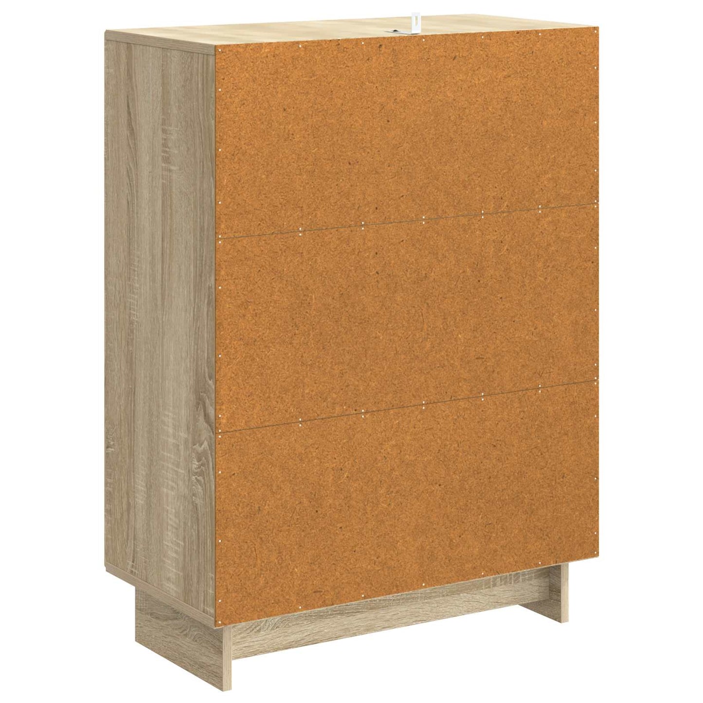 vidaXL Sideboard Sonoma Oak 66 x 34.5 x 90 cm Engineered Wood