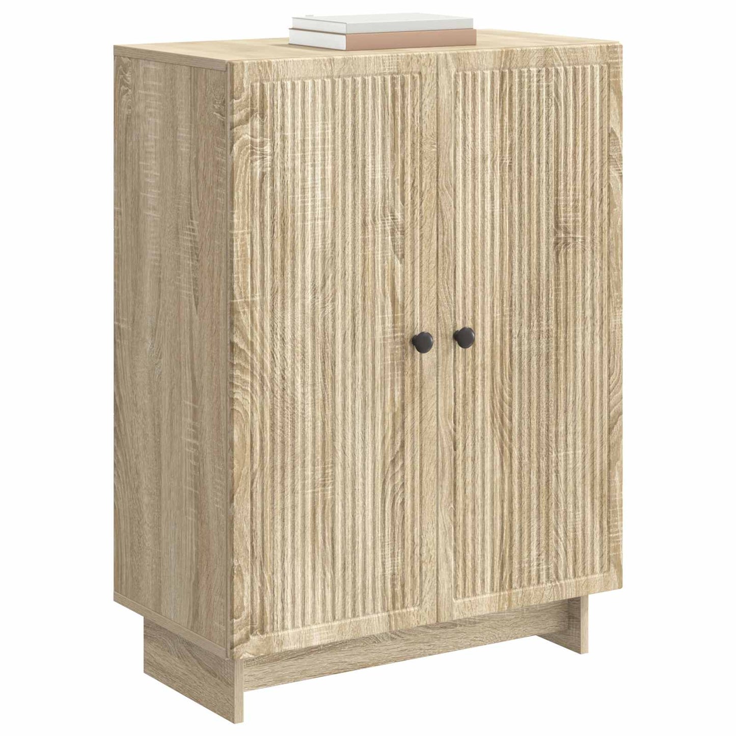 vidaXL Sideboard Sonoma Oak 66 x 34.5 x 90 cm Engineered Wood