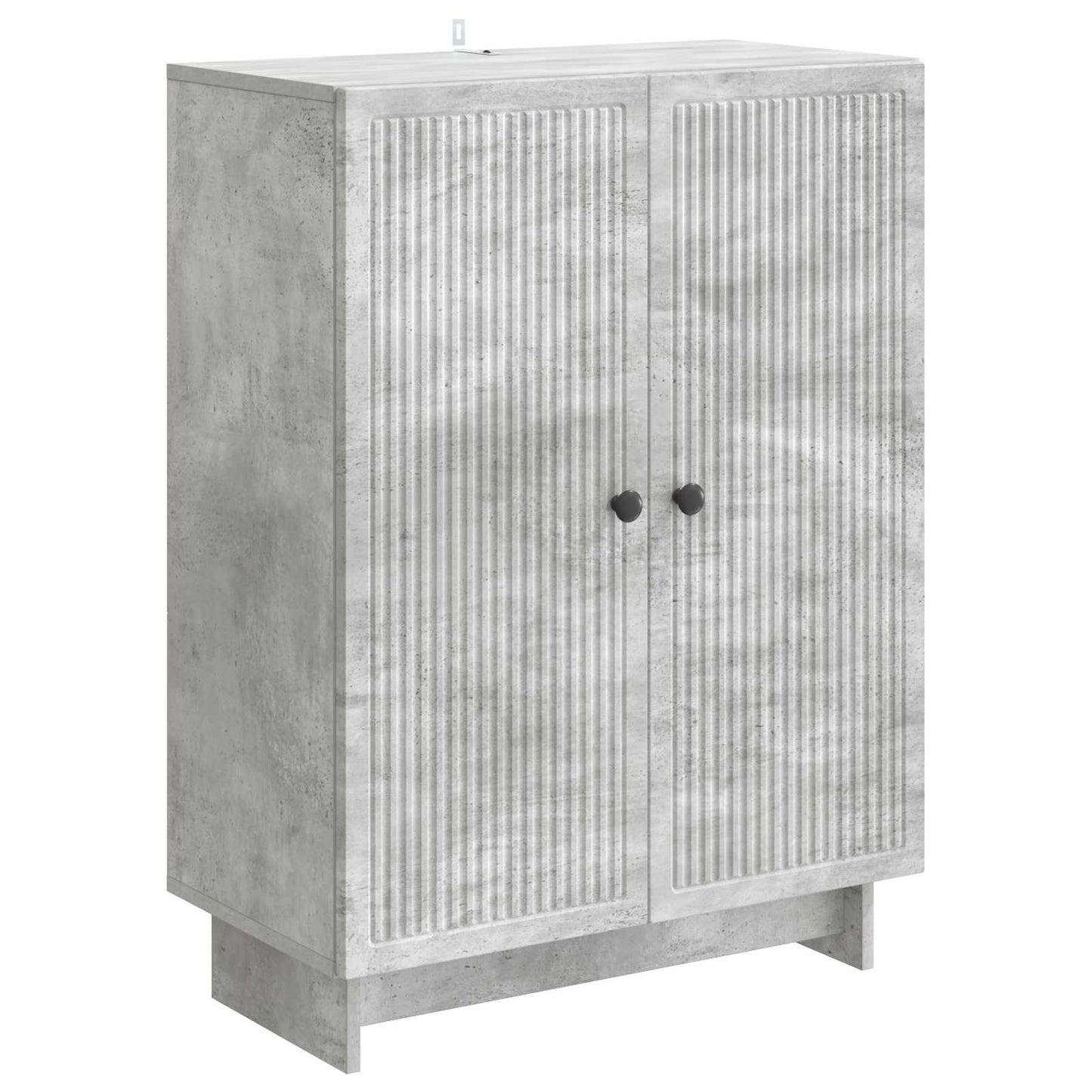 vidaXL Sideboard Concrete Grey 66 x 34.5 x 90 cm Engineered Wood