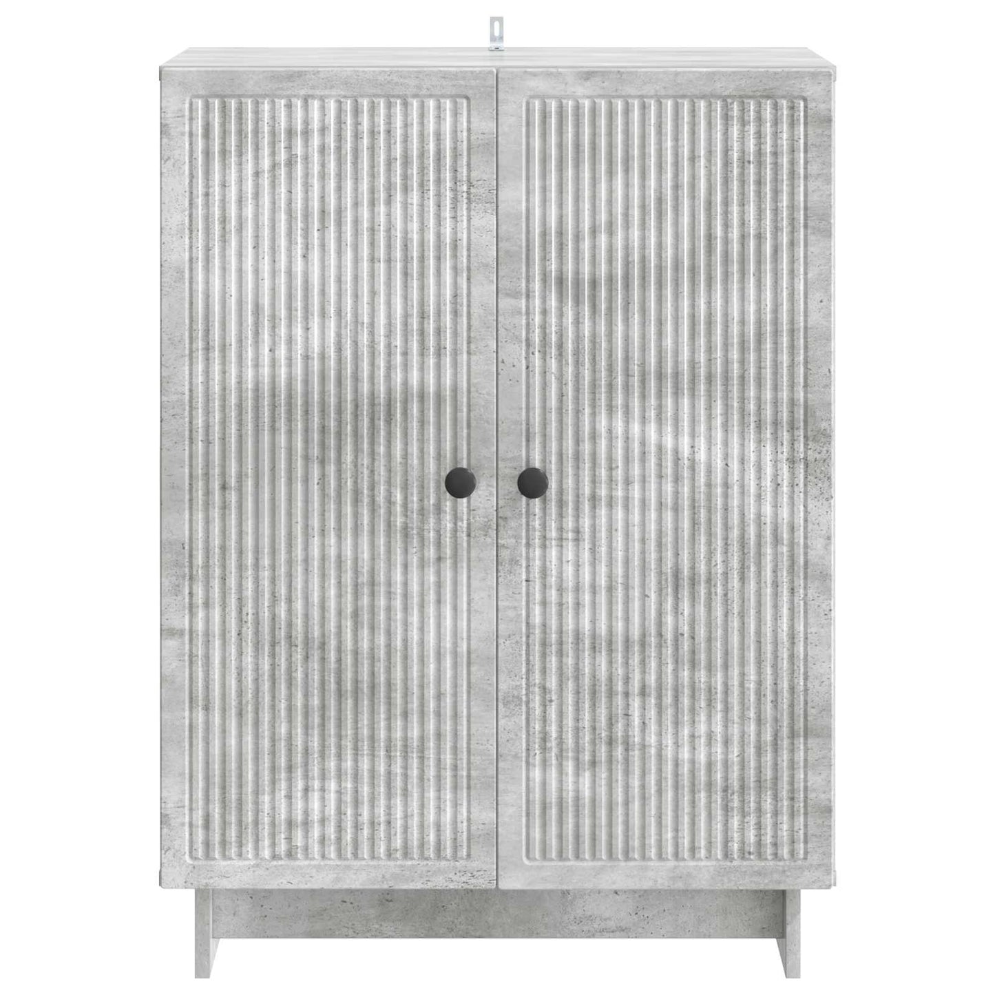 vidaXL Sideboard Concrete Grey 66 x 34.5 x 90 cm Engineered Wood