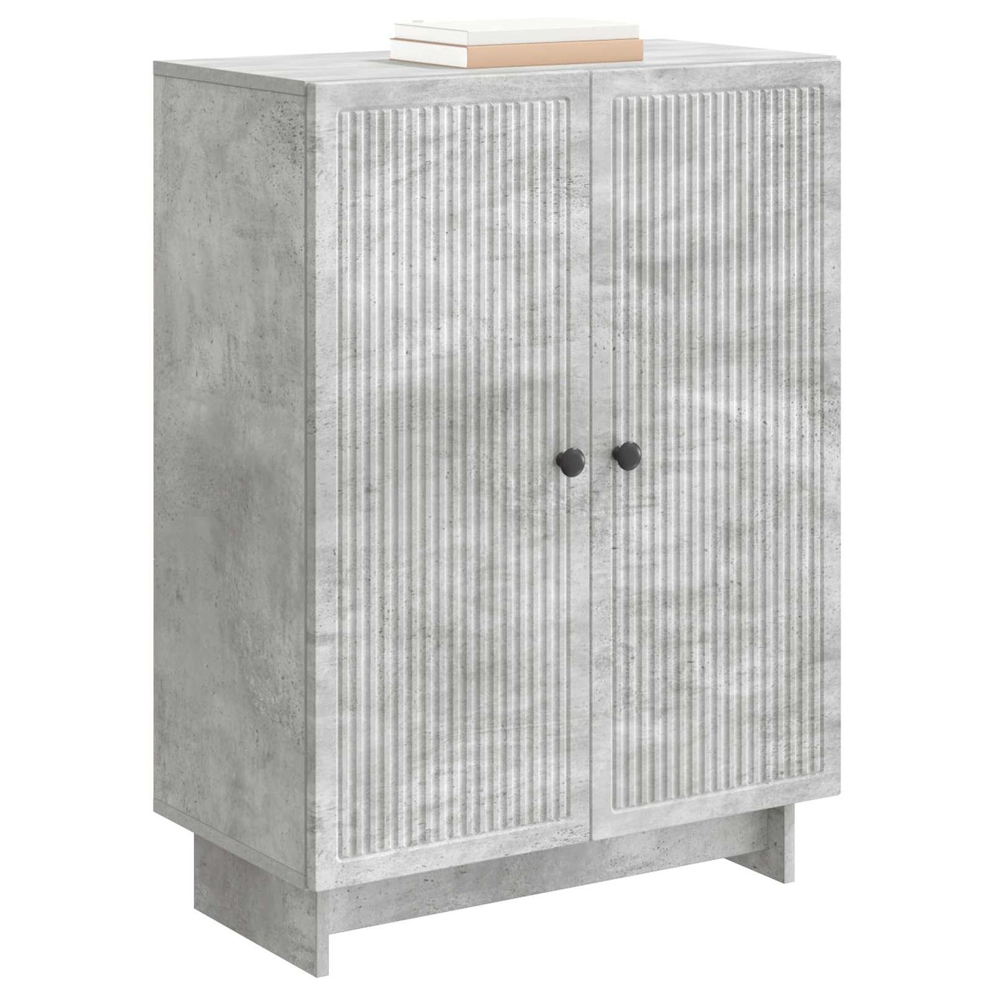 vidaXL Sideboard Concrete Grey 66 x 34.5 x 90 cm Engineered Wood