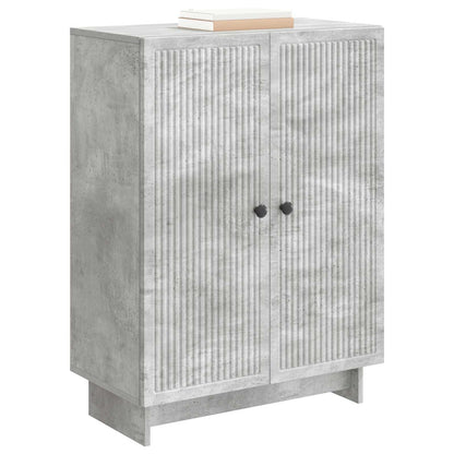 vidaXL Sideboard Concrete Grey 66 x 34.5 x 90 cm Engineered Wood