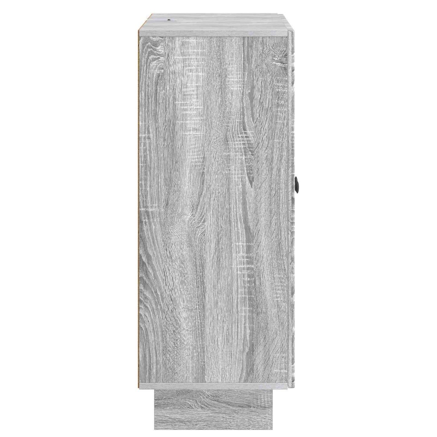 vidaXL Sideboard Grey Sonoma 66 x 34.5 x 90 cm Engineered Wood