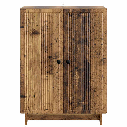 vidaXL Sideboard Old Wood 66 x 34.5 x 90 cm Engineered Wood