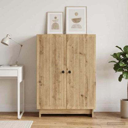 vidaXL Sideboard Artisan Oak 66 x 34.5 x 90 cm Engineered Wood