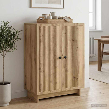 vidaXL Sideboard Artisan Oak 66 x 34.5 x 90 cm Engineered Wood