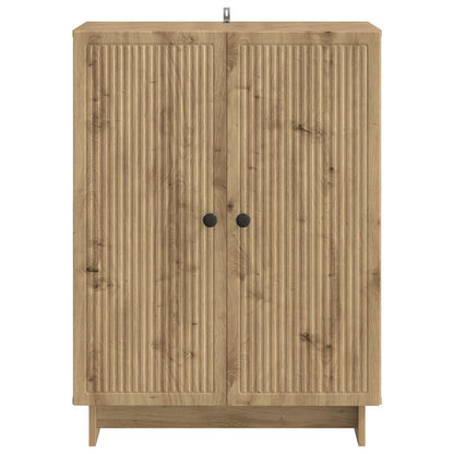 vidaXL Sideboard Artisan Oak 66 x 34.5 x 90 cm Engineered Wood