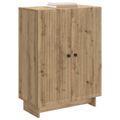 vidaXL Sideboard Artisan Oak 66 x 34.5 x 90 cm Engineered Wood