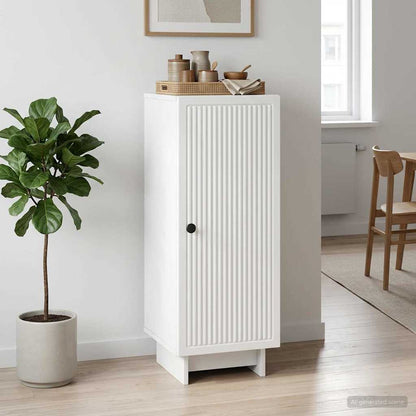 vidaXL Sideboard White 33 x 34.5 x 90 cm Engineered Wood