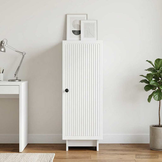 vidaXL Sideboard White 33 x 34.5 x 90 cm Engineered Wood