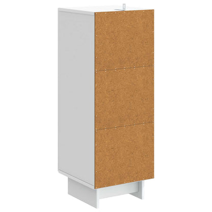 vidaXL Sideboard White 33 x 34.5 x 90 cm Engineered Wood